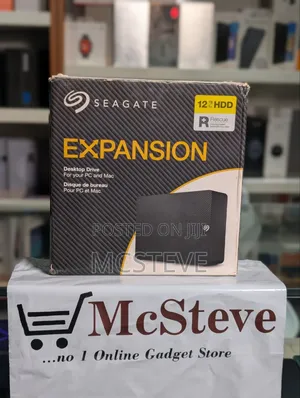 Seagate 12TB Expansion Desktop External Hard Drive