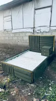 Neatly Carved 4.5 x 6 Bedframe - 2