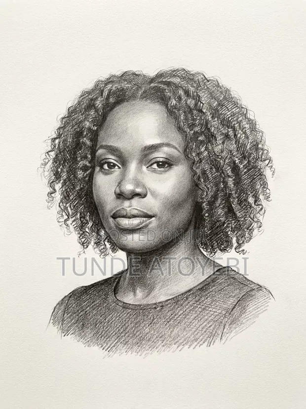Custom Realistic Pencil Portrait from Photo | Digital Art - 1