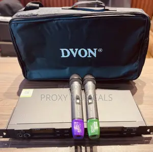 Dvon 2-in-1 Wireless Microphone System