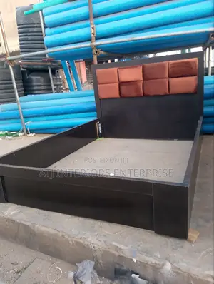Newly Constructed Semi-Padded Bedframe (4.5x6ft)
