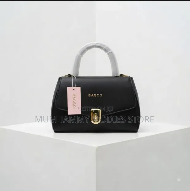 Original Bagco Leather Handbag - Black - 1