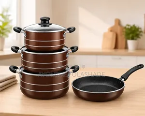 Brand New Aluminum Pots and Fry Pan Set