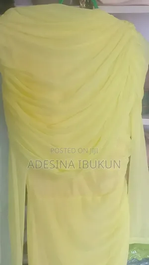 Zara Yellow Bodycon Dress - Brand New