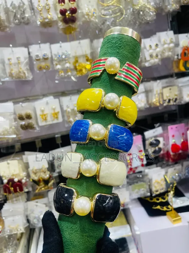 Pearl Bangles - Fashion Jewelry - 1