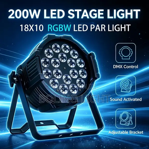 18x10W RGBW LED Par Light - 1