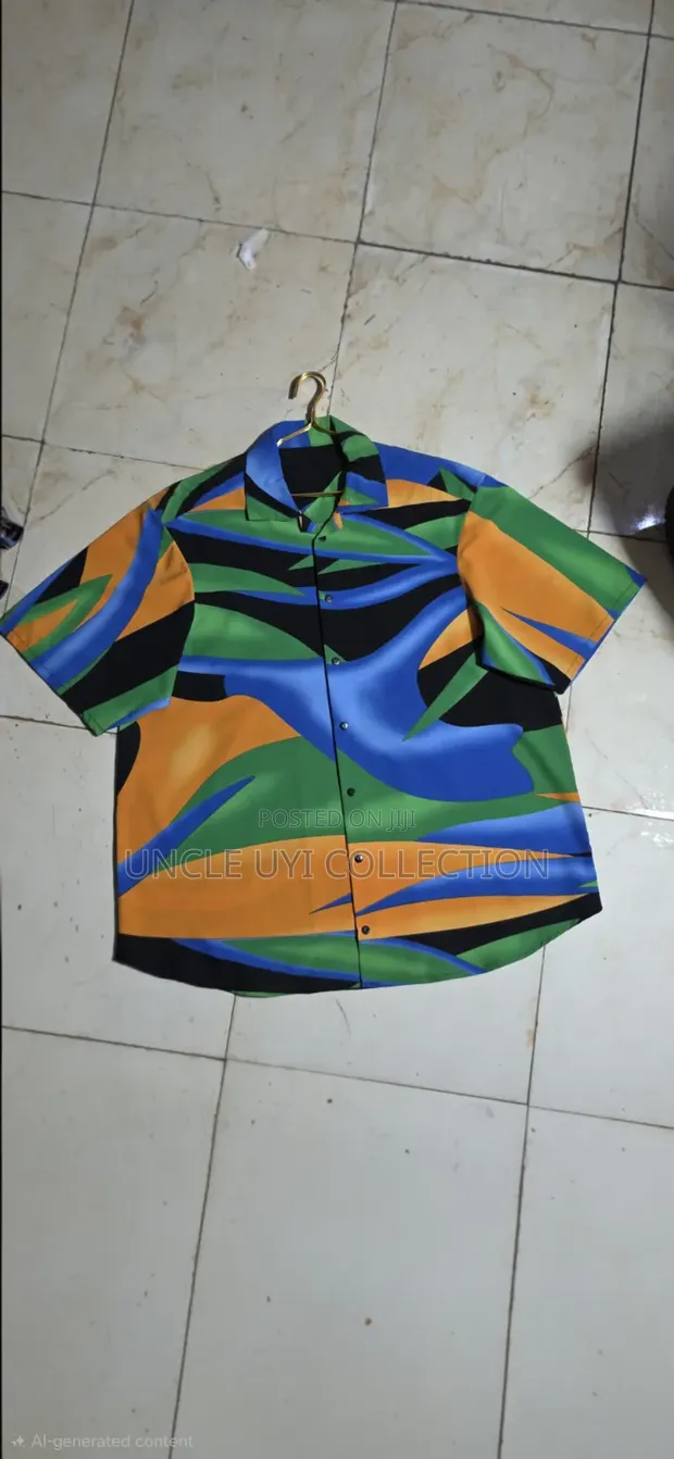 Vintage Casual Shirt - Silk Blend - 1