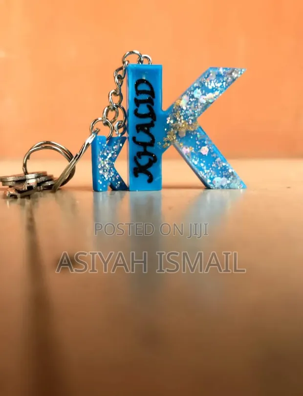 Resin Alphabet Keyholders - 1