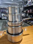 Tri-Ply 316 Titanium Honeycomb Pot Set - 1