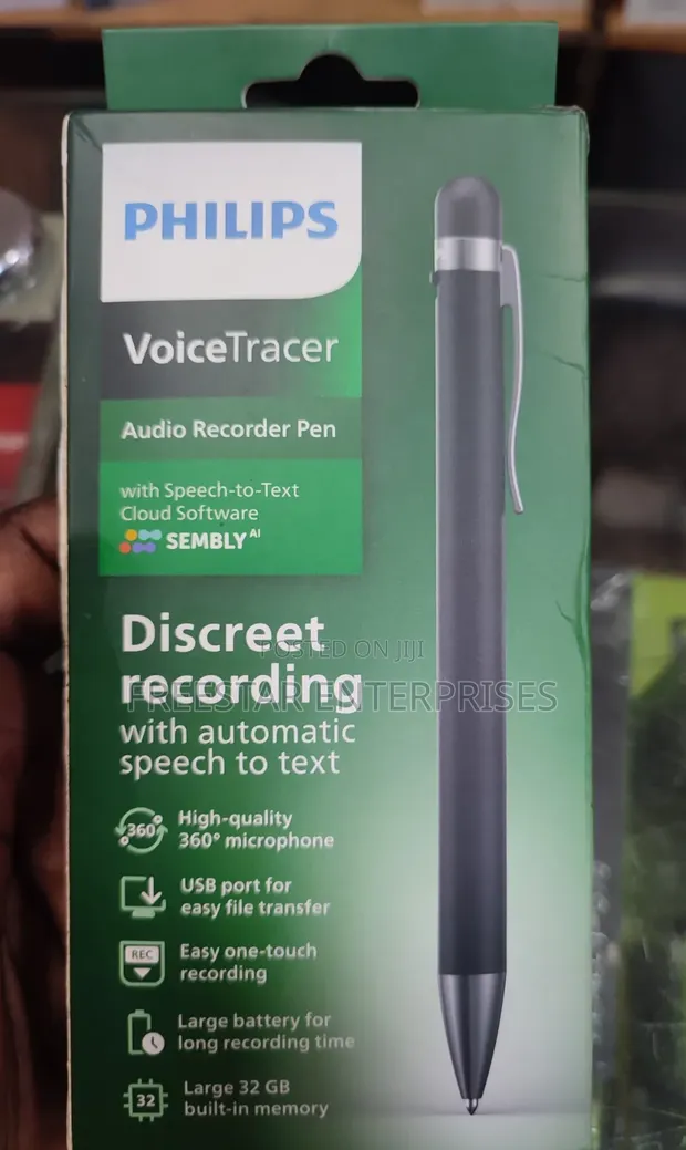 Philips VoiceTracer Audio Recorder Pen - 1
