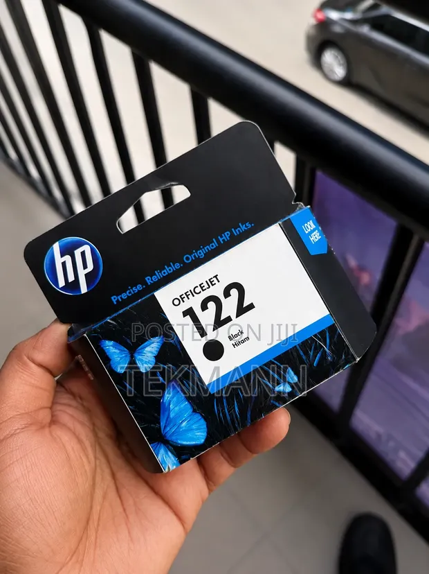 HP 122 Black Ink Cartridge - Original HP OfficeJet - 1