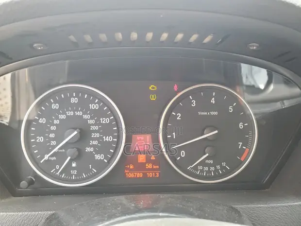 BMW X5 2008 Black SUV - 1