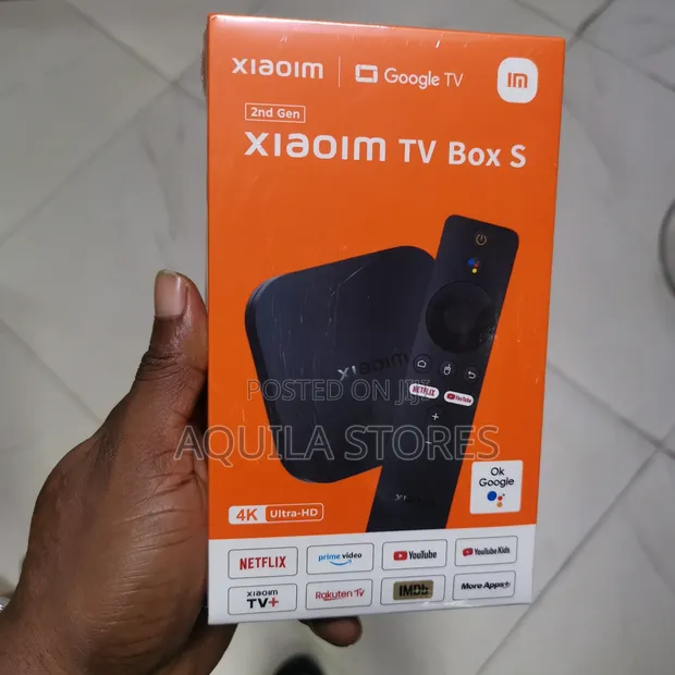 Smart TV Box 4K - 8K Support, Voice Remote - 1