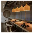 Handwoven Bamboo Pendant Light - E27 - 2