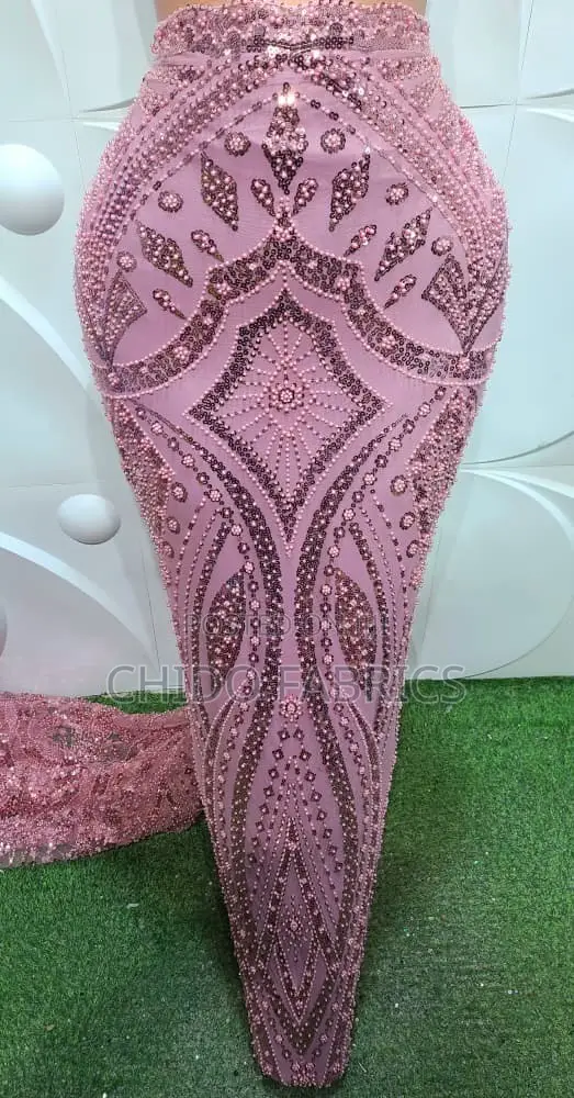 Beaded Lace Fabric for Events - 1