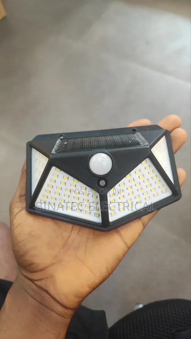 Solar Motion Sensor Fence Light - 1
