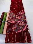 Luxury Velvet Lace Fabric - 5 Yards - 2
