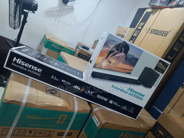 Hisense 500W 3.1CH Soundbar with Wireless Subwoofer - 1