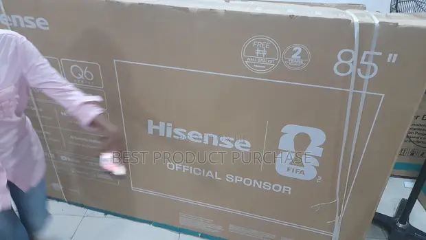 Hisense 85Q6Q 85-Inch QLED 4K Smart TV - 1