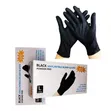 100pcs Black Disposable Hand Gloves Akwati - 3
