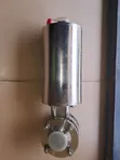 DN40 Pneumatic Butterfly Valve - Stainless Steel & EPDM, Food Grade - 2