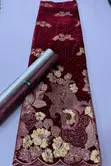 Luxury Velvet Lace Fabric - 5 Yards - 2