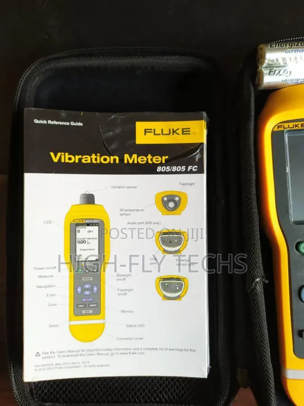Fluke 805 FC Vibration Meter - Sabon Kaya - 1