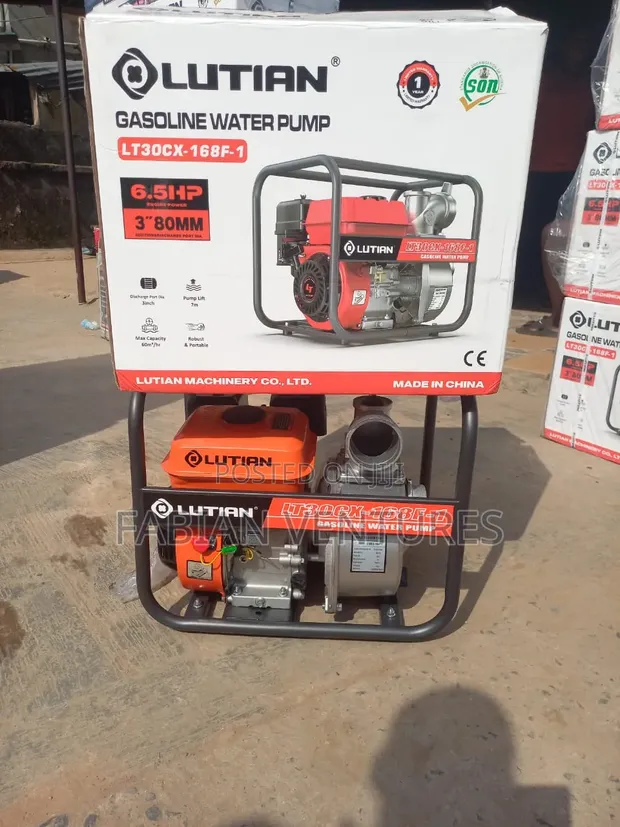 Gasoline Water Pump - Brand New - 1