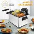 Sokany 5L Electric Deep Fryer with Double Basket - 1