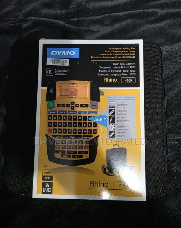 DYMO Rhino 4200 Industrial Label Maker Case Kit - 1