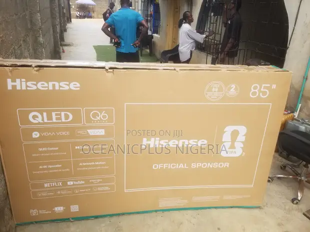 Hisense 85 Inch QLED 4K UHD Smart TV - 1