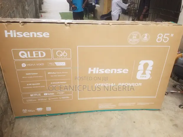 Hisense 85" QLED Ultra HD Smart TV - 1