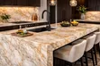 Marble Countertops and Kitchen Cabinets - 1