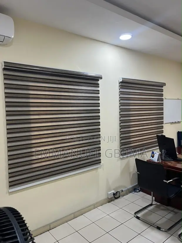 Brand New Home Interiors Fabric Window Blinds - 1