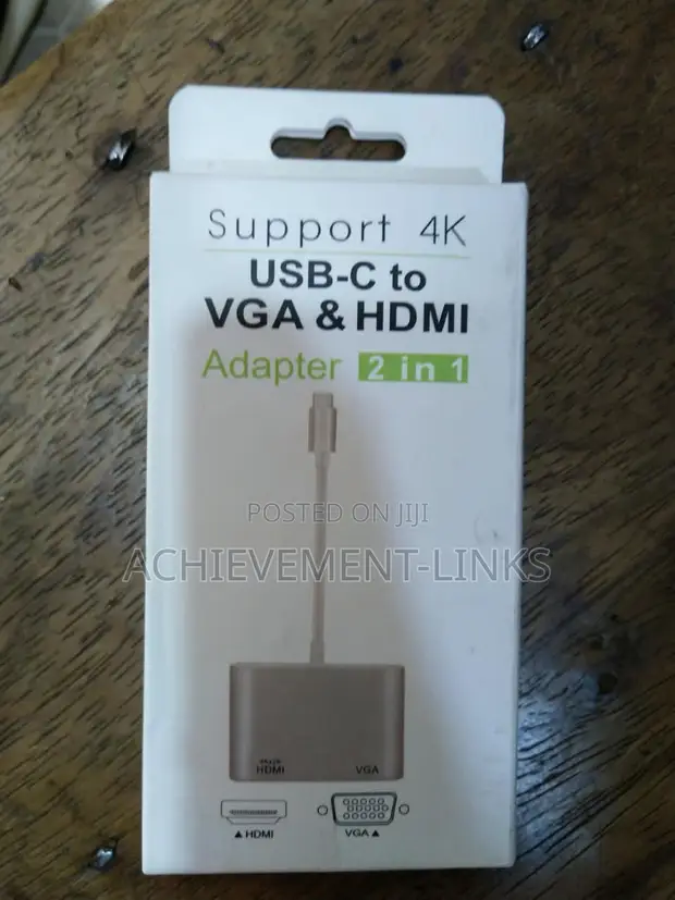 Type-C zu VGA & HDMI Adapter - 1