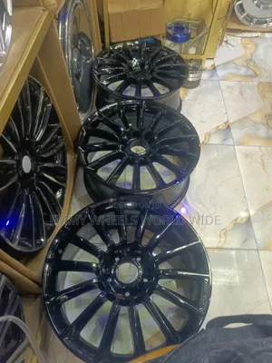 20-inch AMG Wheels for Mercedes-Benz (All Black)
