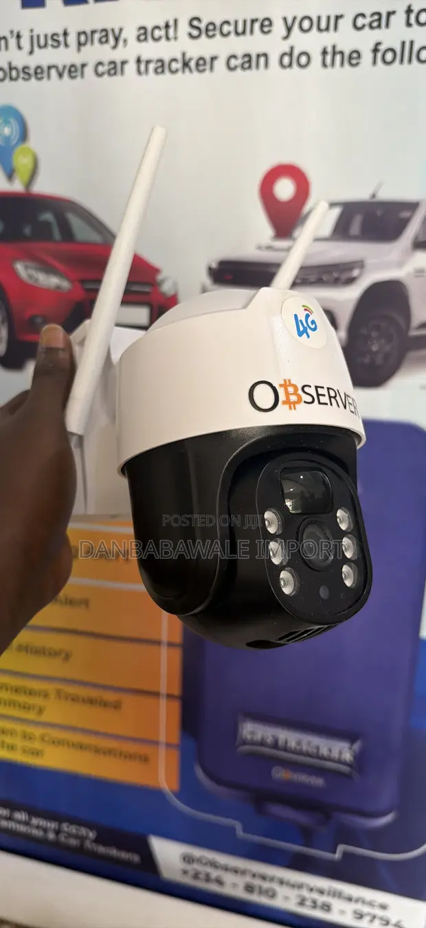 Observer Okam Pro App 4G Solar CCTV Camera - 1