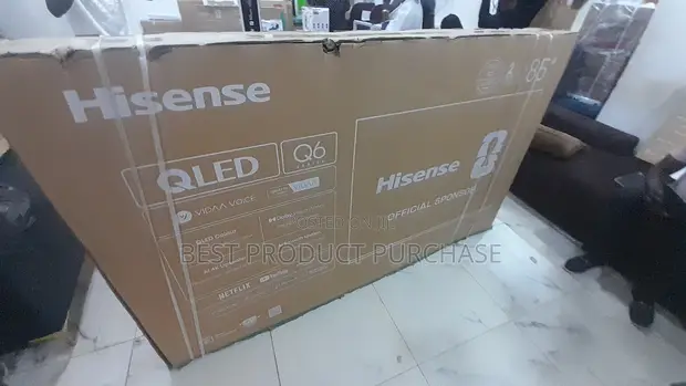 Hisense 85-Inch QLED 4K Smart TV - 1