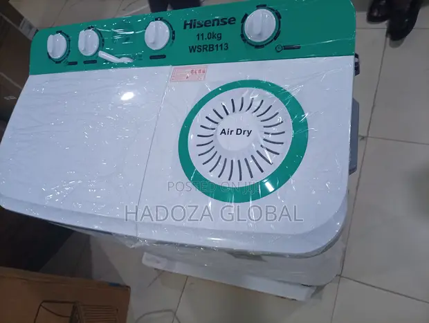 Hisense 11KG Twin Tub Washing Machine with Spin Dryer - 1