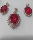 Sarkara ta Kayan Kwalliya - Ja, Orange, Zinari - 2