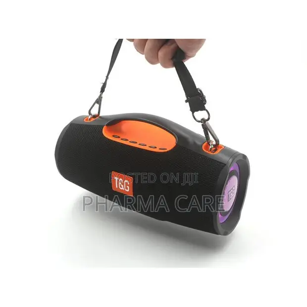T&G TG-437 Portable Bluetooth Speaker with LED Lights - 1