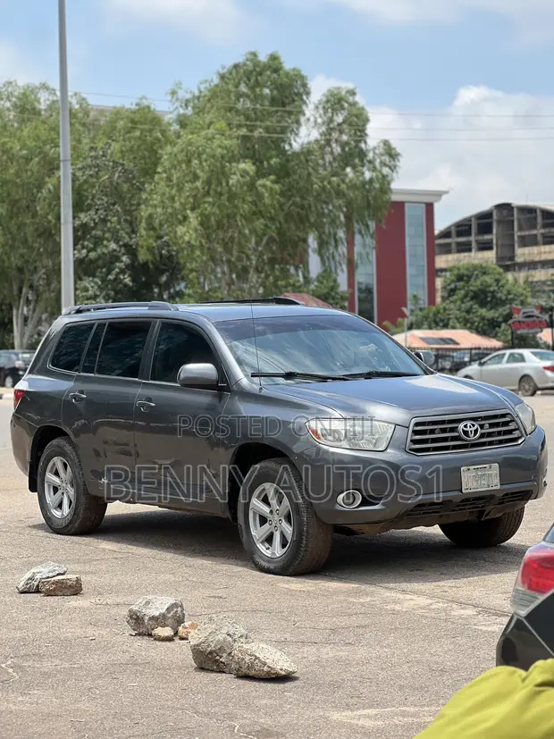 Toyota Highlander V6 2009 Gray - 1