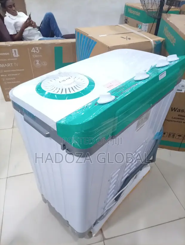 Hisense 11KG Mesin Wanki Mai Kayan Wanki Guda Biyu - 1
