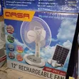 Qasa 12-Inch Fan Mai Sake Gina Baturi Ta Rana - 2