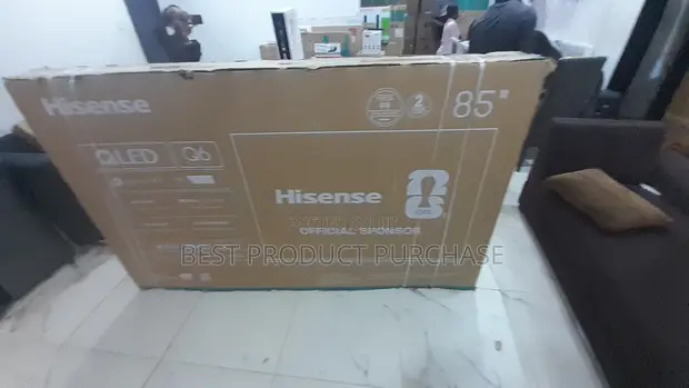 85-Inch Hisense QLED 4K Smart TV - 1