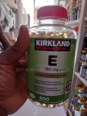Kirkland Signature Vitamin E 400 IU, 500 Softgels