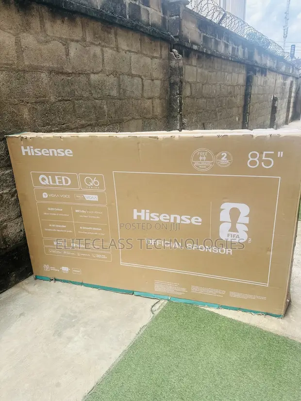 Hisense 85-Inch QLED Smart TV - 1