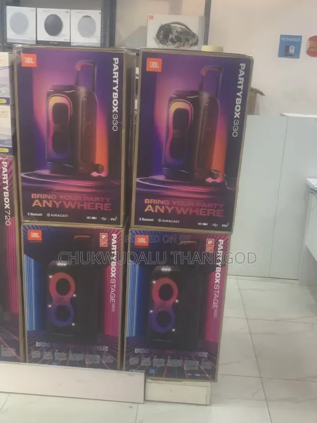 JBL PartyBox 330 Portable Bluetooth Speaker - 1