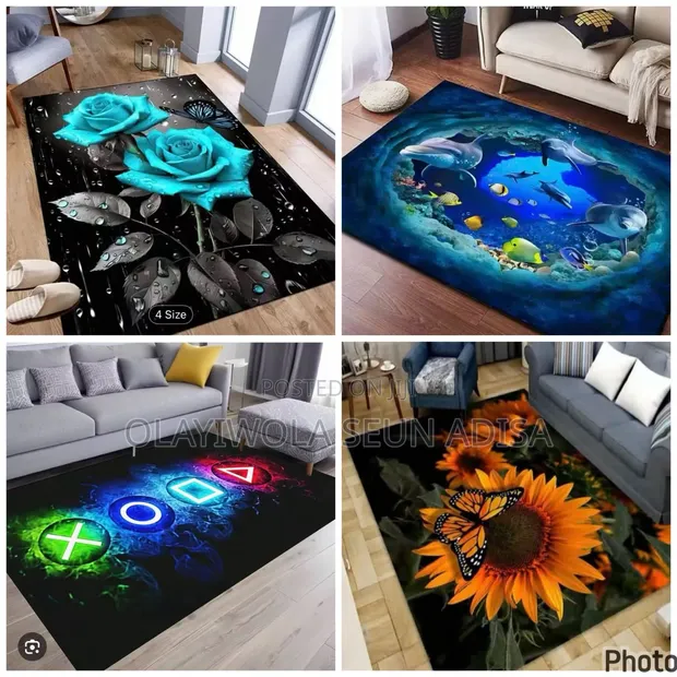 Home Interiors 3D Center Rug 200x300cm - 1