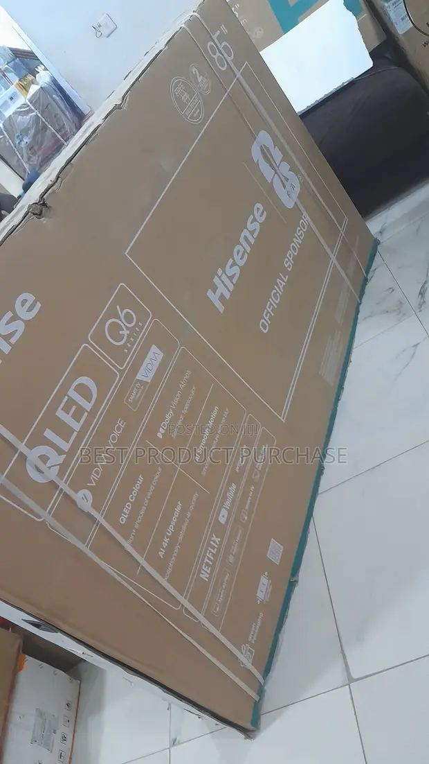 Hisense 85-Inch QLED 4K Smart TV (85Q6Q) - 1